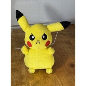 Tomy Pokemon Angry Mad Pikachu Plush READ No Tags